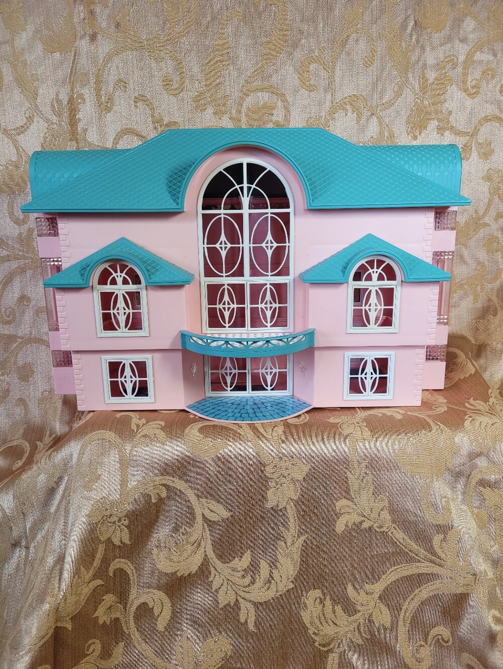 1994 Mega Bloks Ritvik Fantasy Dream Home Doll House With Accessories